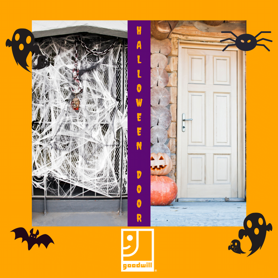 Spooky Halloween Door