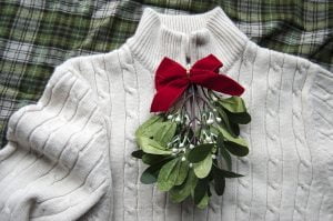 Mistletoe and Sweater