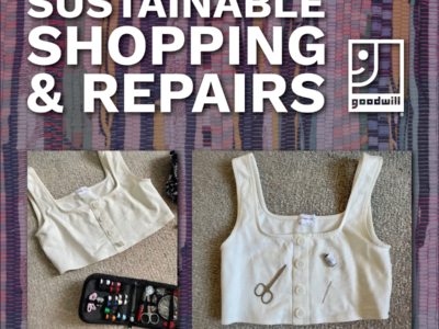 sustainable shopping and repairs