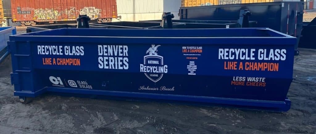 Glass Recycling Bin | Goodwill of Colorado