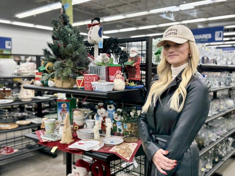 Interior Designer Kate Clapp visits Goodwill Highlands Ranch